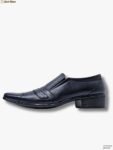ART No. 6006 – Stronger Black Formal Slip-On Shoes for Men | Detailed View